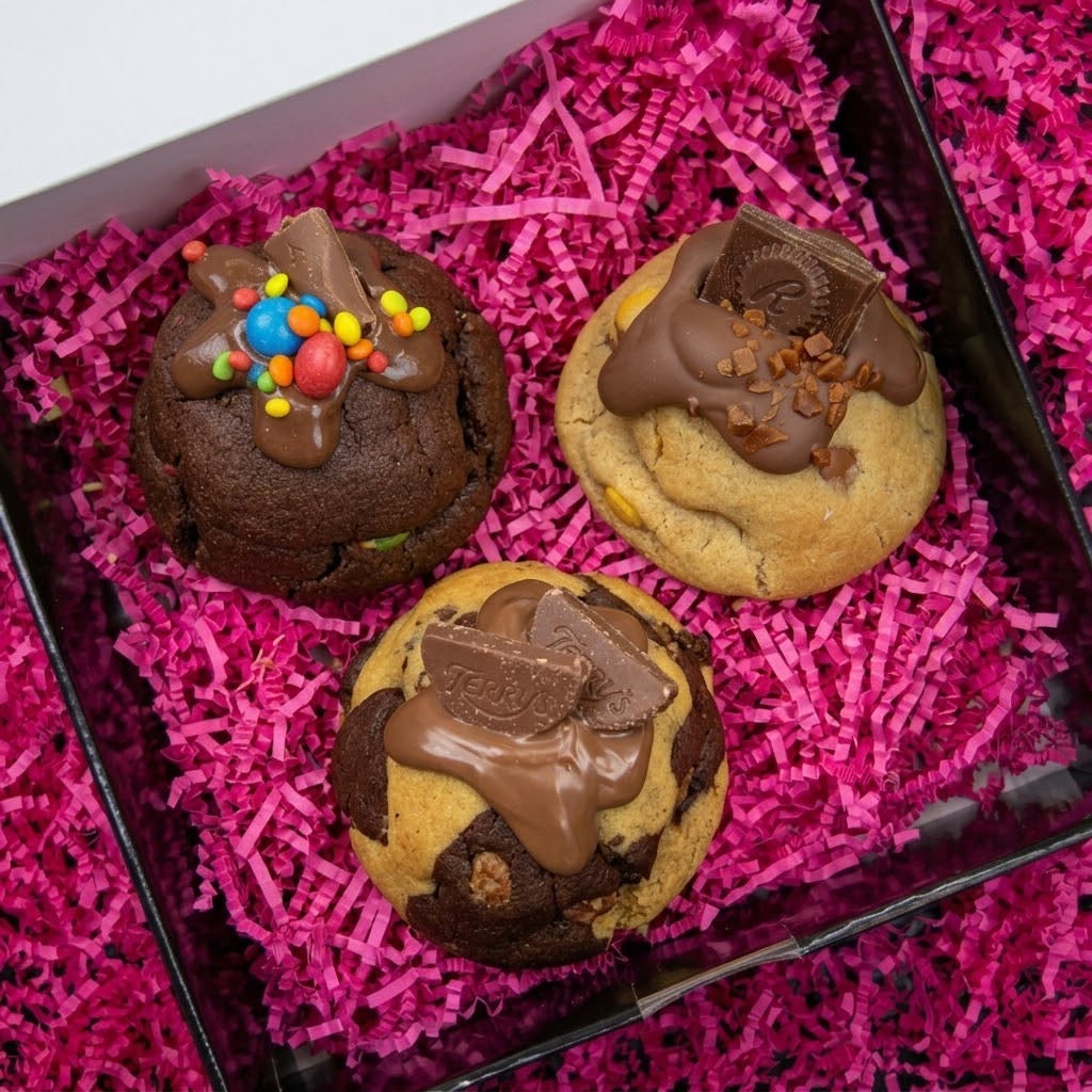 3 piece Stuffed Cookie Box