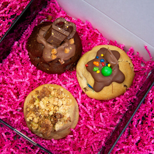 3 piece Stuffed Cookie Box