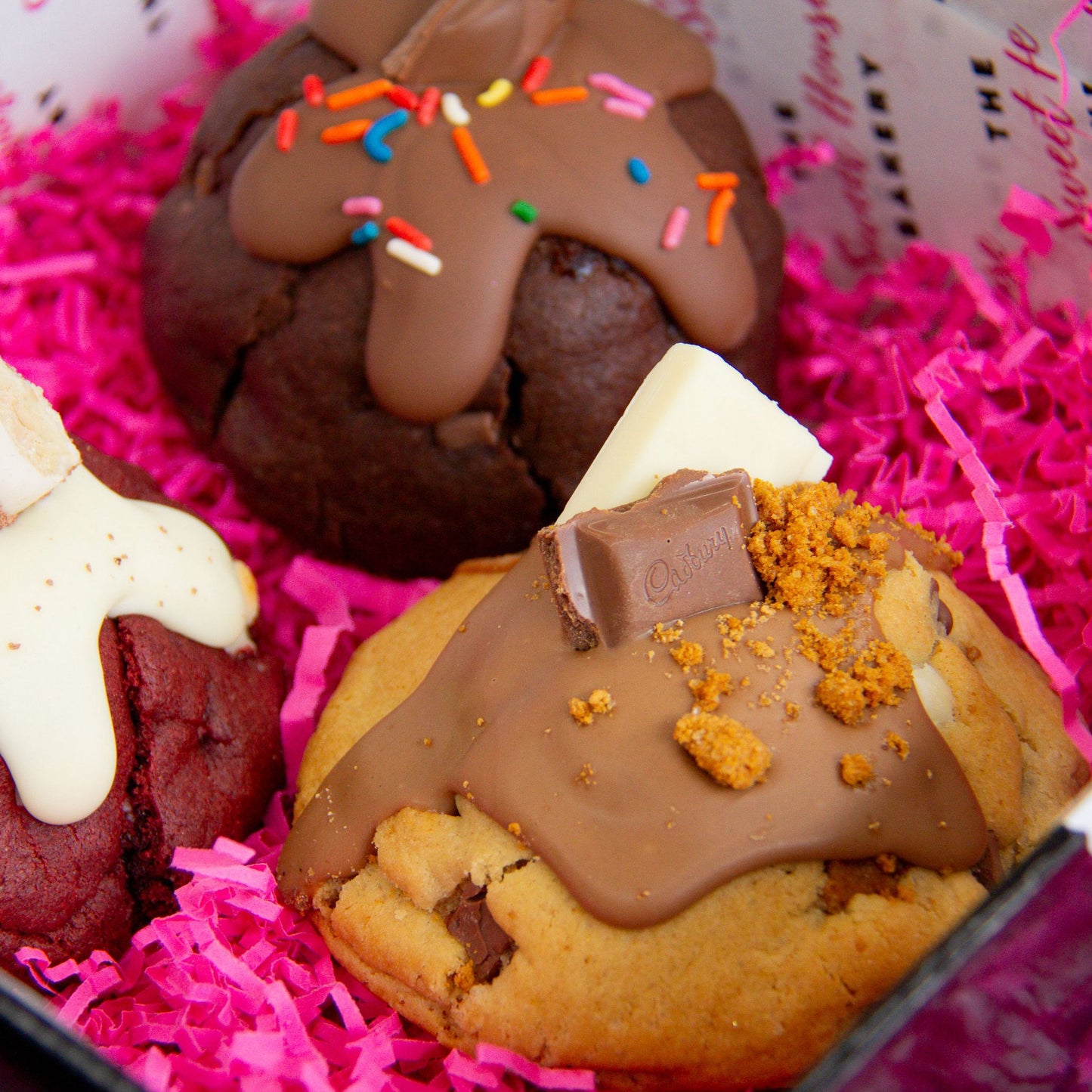 3 piece Stuffed Cookie Box